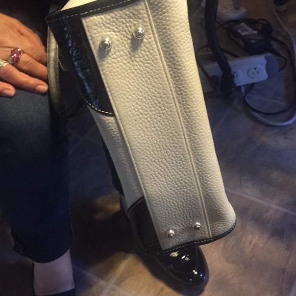 Brighton shoulder bag black and white - Picture 5 of 6